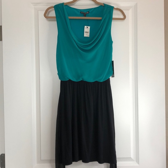 Express Cowl Neck Dress Size XS - Picture 1 of 9